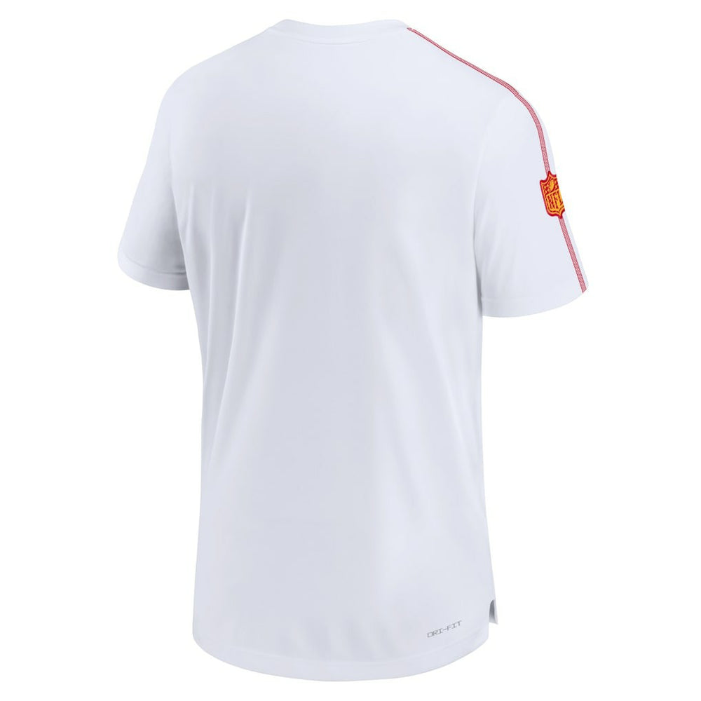 Kansas City Chiefs 2024 Sideline Coach UV Performance T-Shirt - White | Nike online