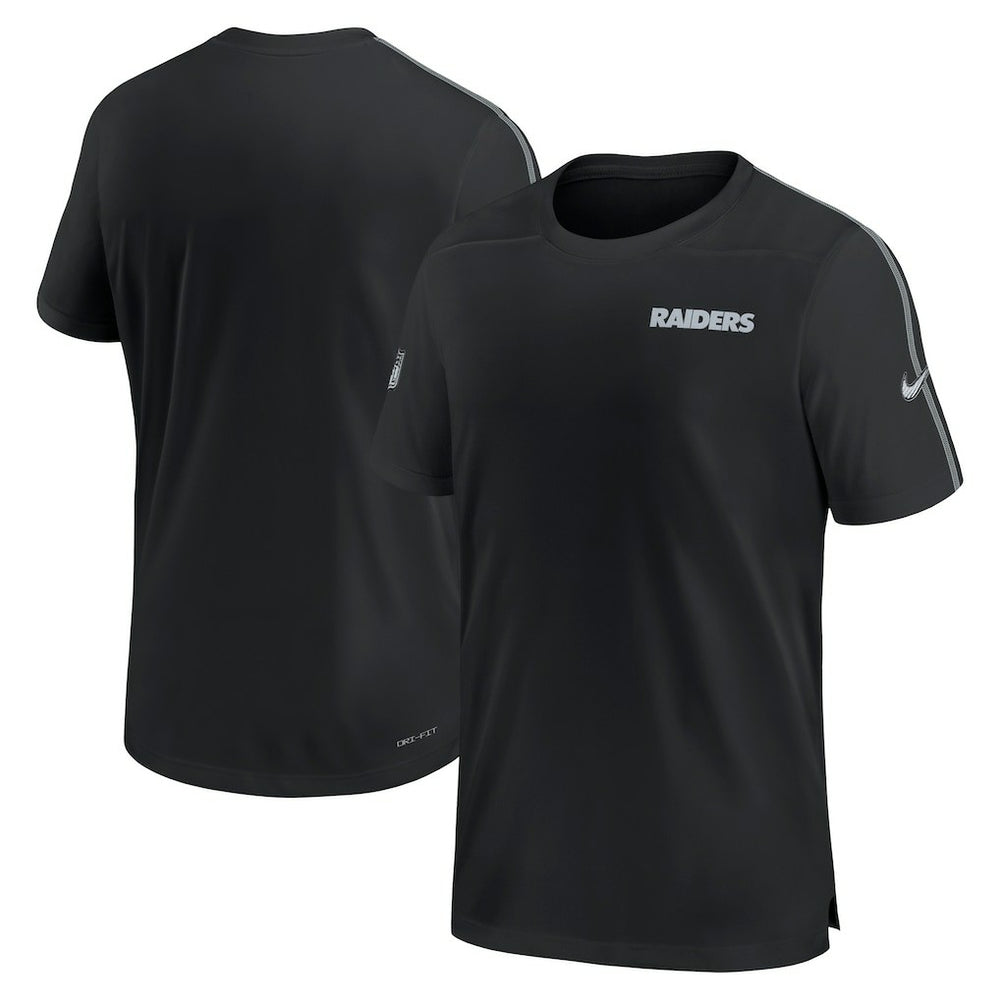 Las Vegas Raiders 2024 Sideline Coach UV Performance T-Shirt - Black | Nike discount