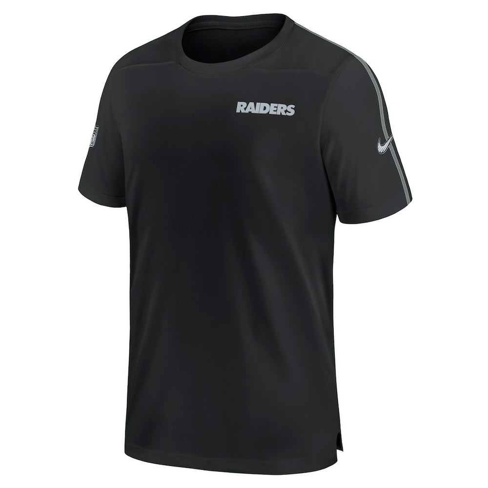 Las Vegas Raiders 2024 Sideline Coach UV Performance T-Shirt - Black | Nike discount