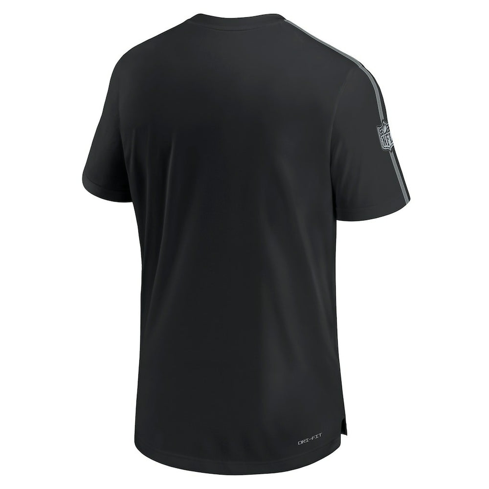 Las Vegas Raiders 2024 Sideline Coach UV Performance T-Shirt - Black | Nike discount
