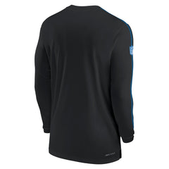 Detroit Lions Sideline Coach UV Performance Long Sleeve T-Shirt - Black | Nike outlet