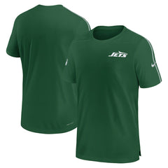 New York Jets 2024 Sideline Coach UV Performance T-Shirt - Green | Nike on sale