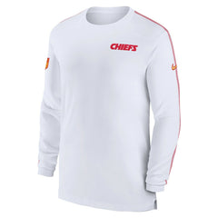 Kansas City Chiefs Sideline Coach UV Performance Long Sleeve T-Shirt - White | Nike sale