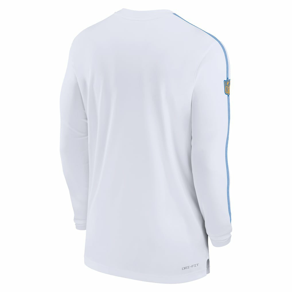Los Angeles Chargers Sideline Coach UV Performance Long Sleeve T-Shirt - White | Nike discount