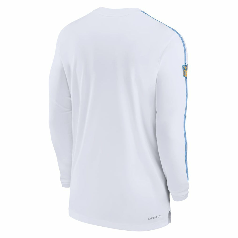 Los Angeles Chargers Sideline Coach UV Performance Long Sleeve T-Shirt - White | Nike discount