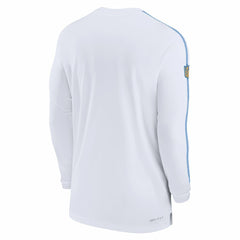 Los Angeles Chargers Sideline Coach UV Performance Long Sleeve T-Shirt - White | Nike discount