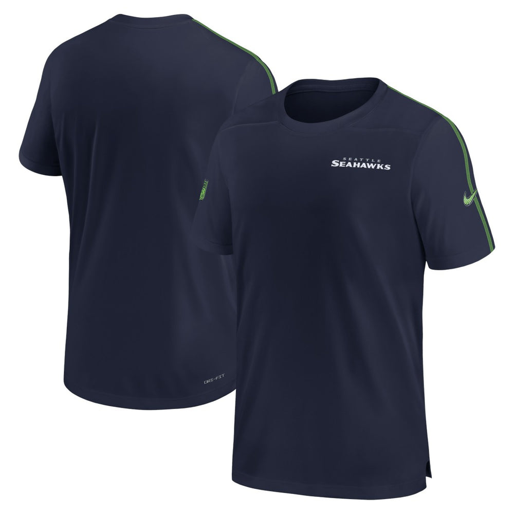 Seattle Seahawks 2024 Sideline Coach UV Performance T-Shirt - College Navy | Nike online