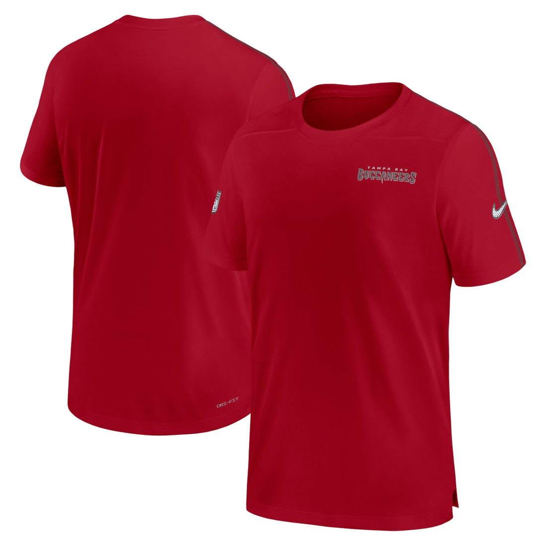Tampa Bay Buccaneers 2024 Sideline Coach UV Performance T-Shirt - Red | Nike for sale