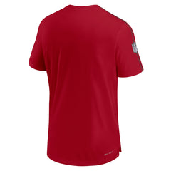 Tampa Bay Buccaneers 2024 Sideline Coach UV Performance T-Shirt - Red | Nike for sale