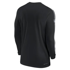 Philadelphia Eagles Sideline Coach UV Performance Long Sleeve T-Shirt - Black | Nike on sale