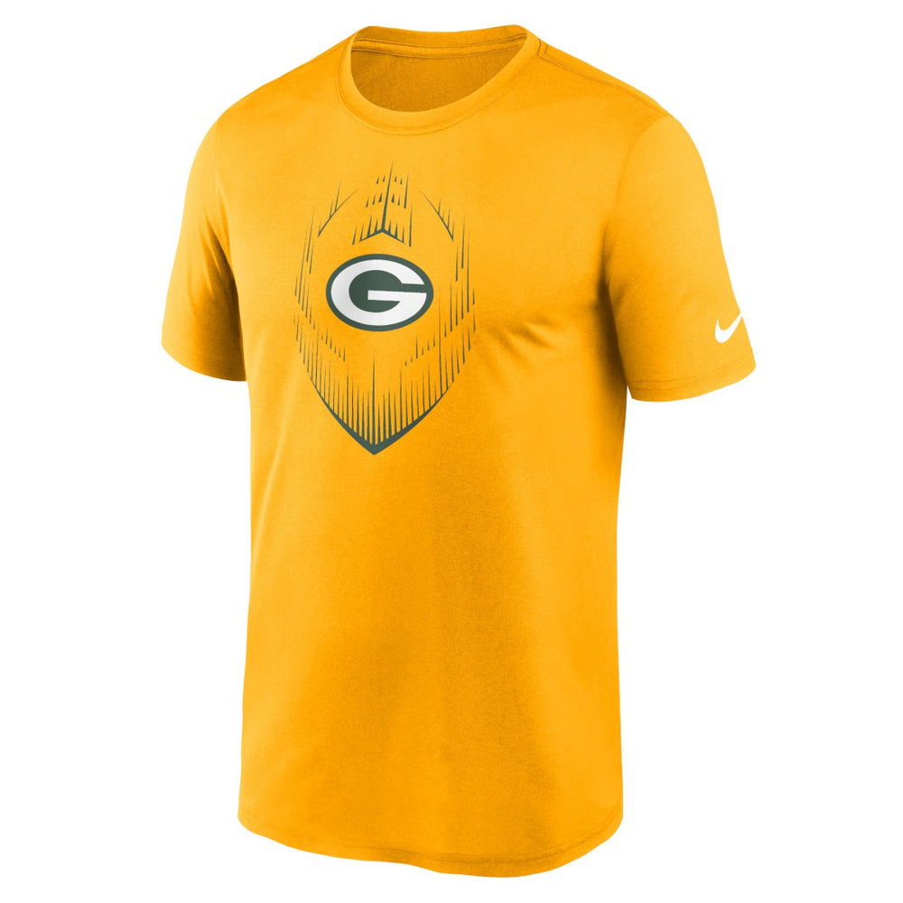 Green Bay Packers Primetime Legend Icon Performance T-Shirt - Gold | Nike on sale