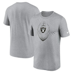 Las Vegas Raiders Primetime Legend Icon Performance T-Shirt - Heather Gray | Nike for sale