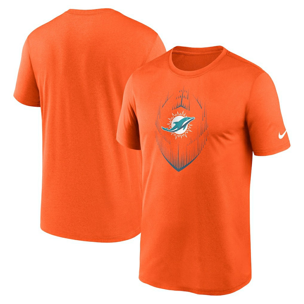 Miami Dolphins Primetime Legend Icon Performance T-Shirt - Orange | Nike cheap