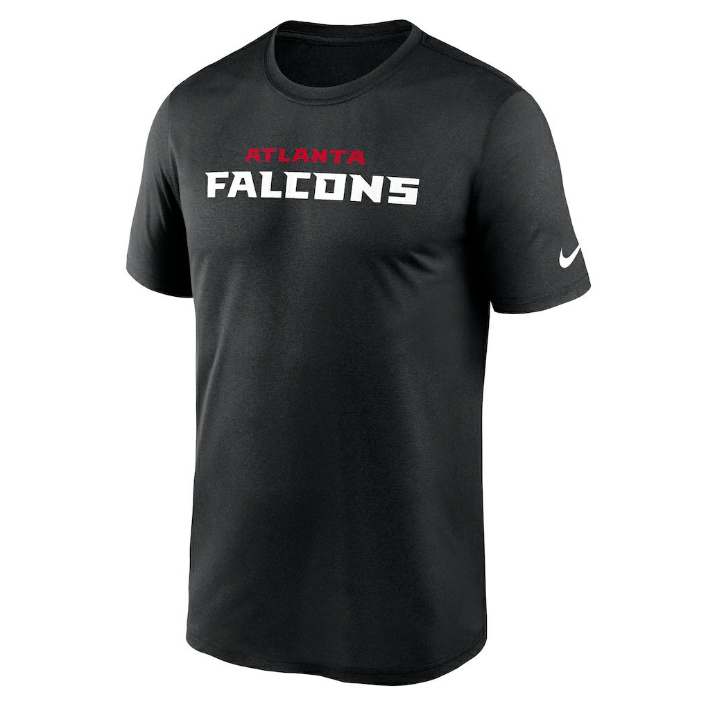 Atlanta Falcons Primetime Legend Wordmark Performance T-Shirt - Black | Nike outlet