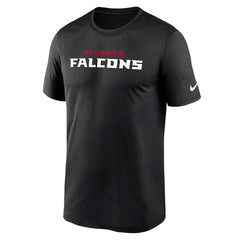 Atlanta Falcons Primetime Legend Wordmark Performance T-Shirt - Black | Nike outlet