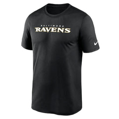 Baltimore Ravens Primetime Legend Wordmark Performance T-Shirt - Black | Nike sale