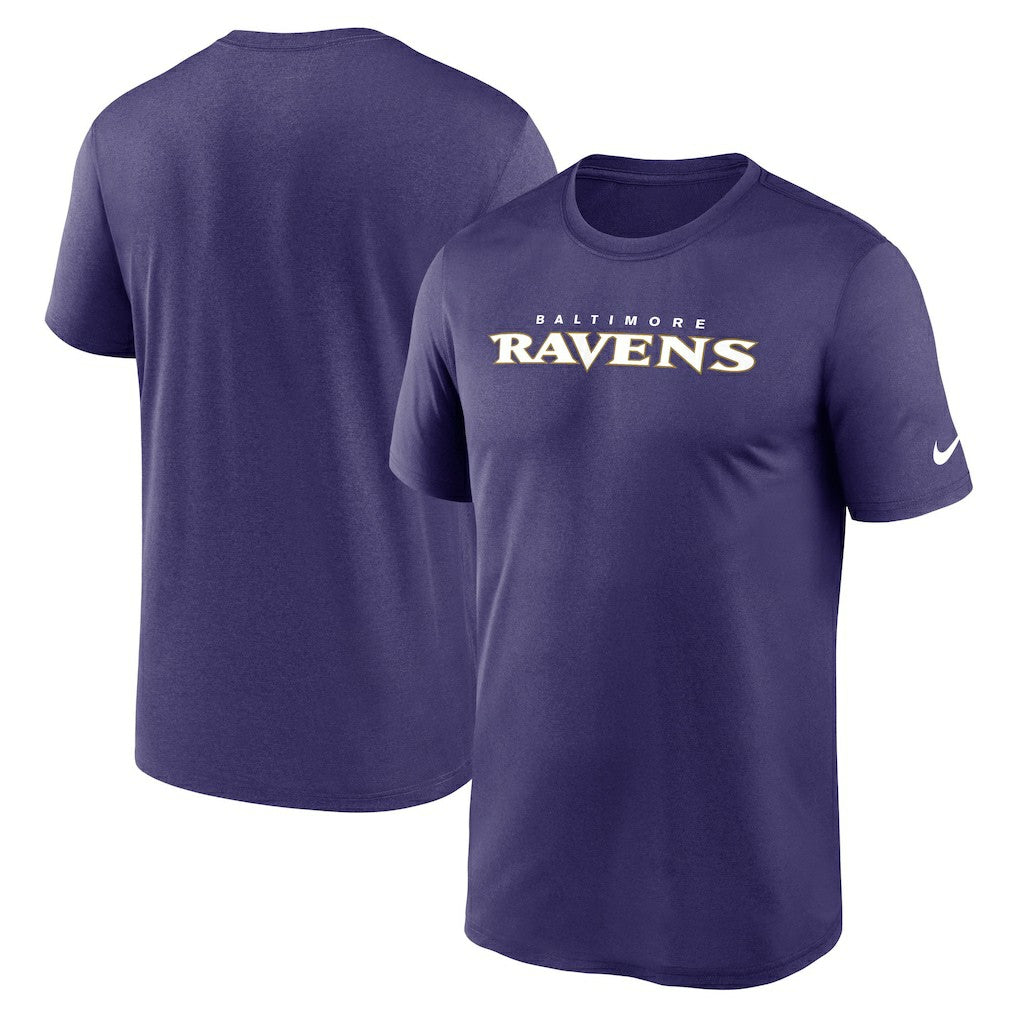 Baltimore Ravens Primetime Legend Wordmark Performance T-Shirt - Purple | Nike online