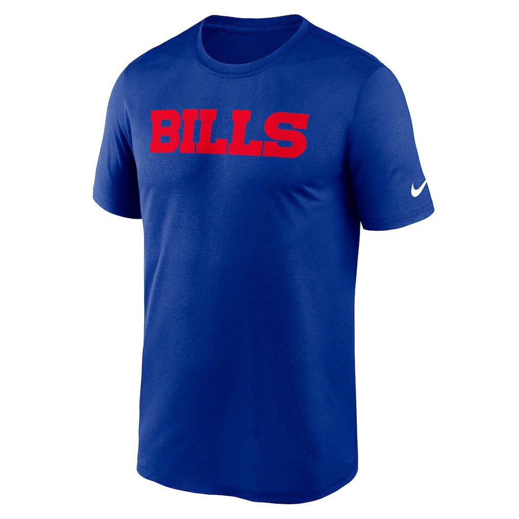 Buffalo Bills Primetime Legend Wordmark Performance T-Shirt - Royal | Nike outlet