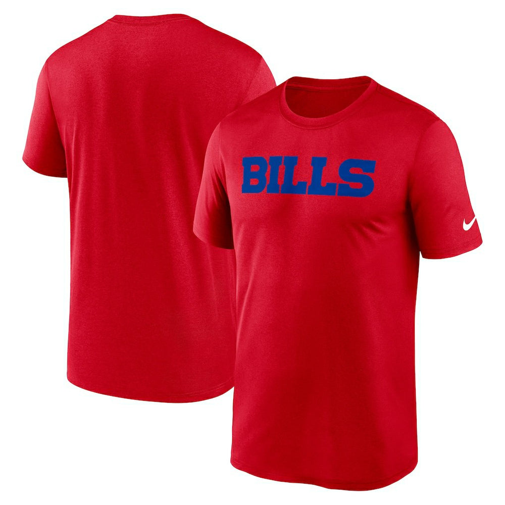 Buffalo Bills Primetime Legend Wordmark Performance T-Shirt - Red | Nike discount