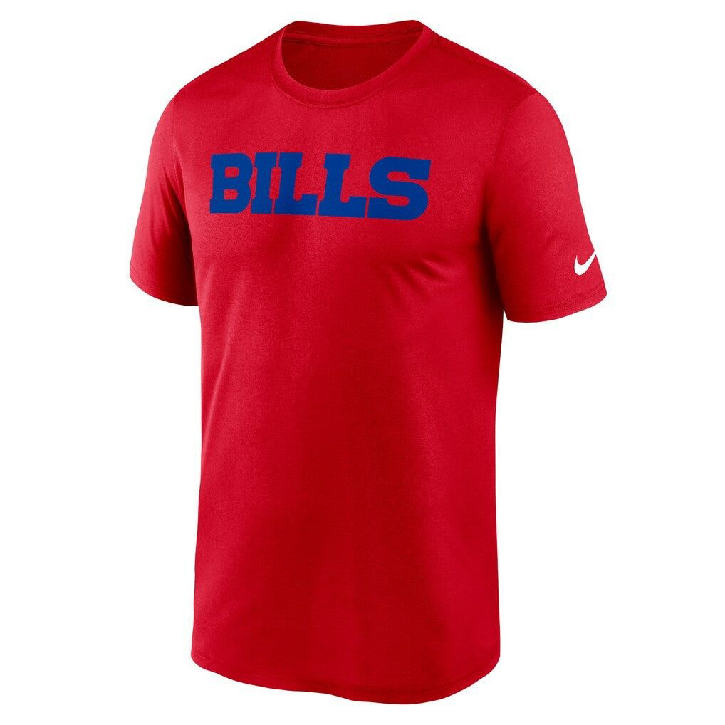 Buffalo Bills Primetime Legend Wordmark Performance T-Shirt - Red | Nike discount
