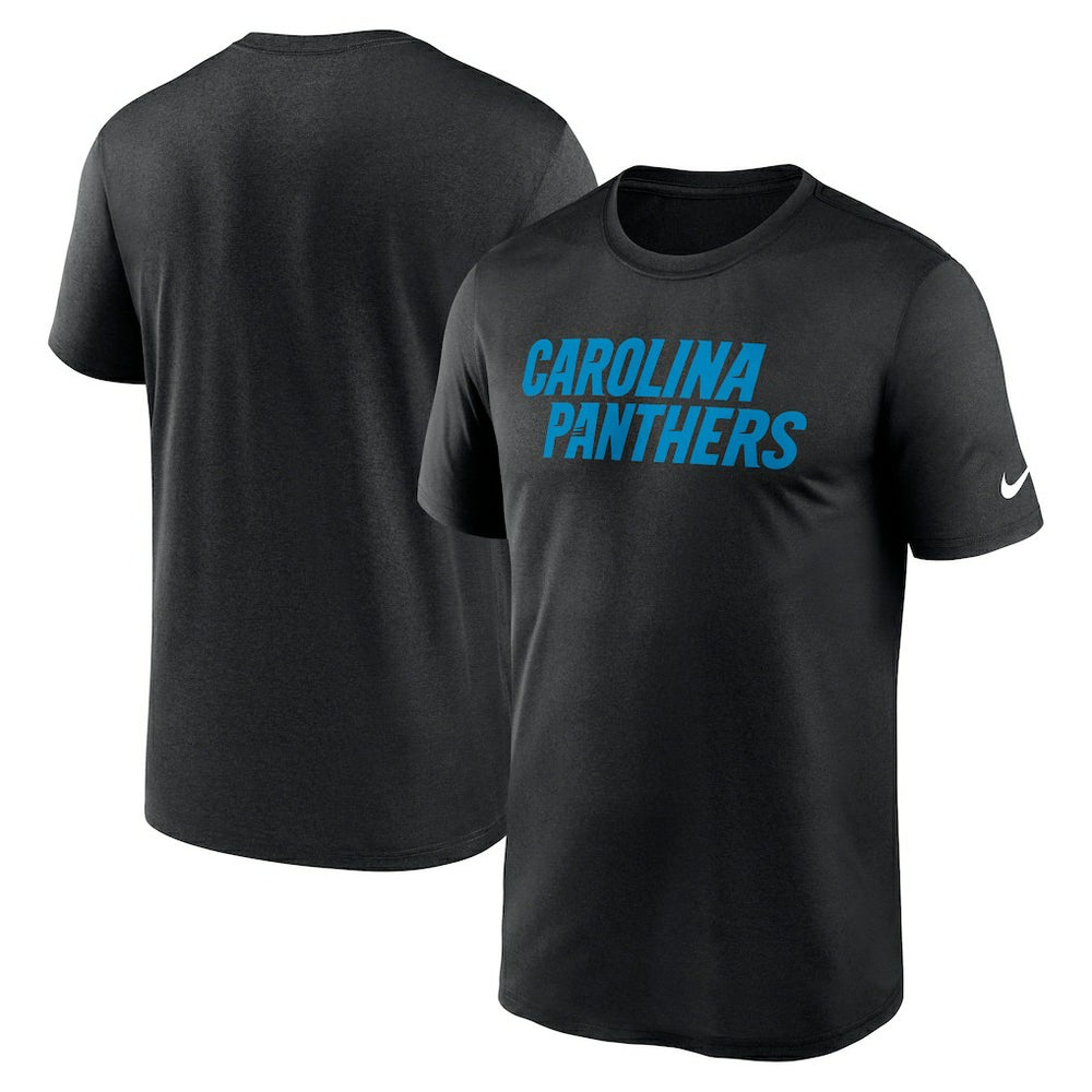 Carolina Panthers Primetime Legend Wordmark Performance T-Shirt - Black | Nike online