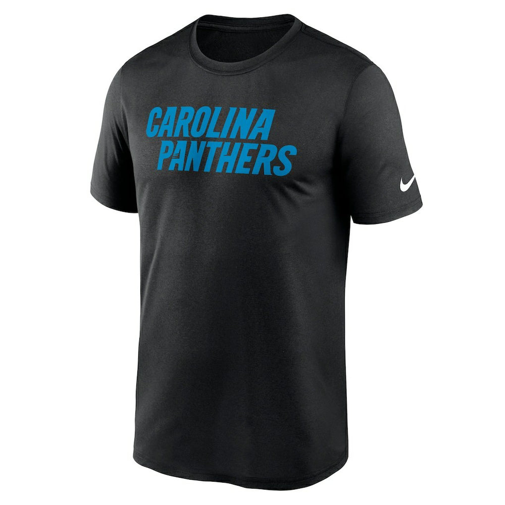 Carolina Panthers Primetime Legend Wordmark Performance T-Shirt - Black | Nike online