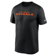 Cincinnati Bengals Primetime Legend Wordmark Performance T-Shirt - Black | Nike online