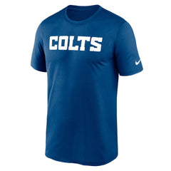 Indianapolis Colts Primetime Legend Wordmark Performance T-Shirt - Royal | Nike discount