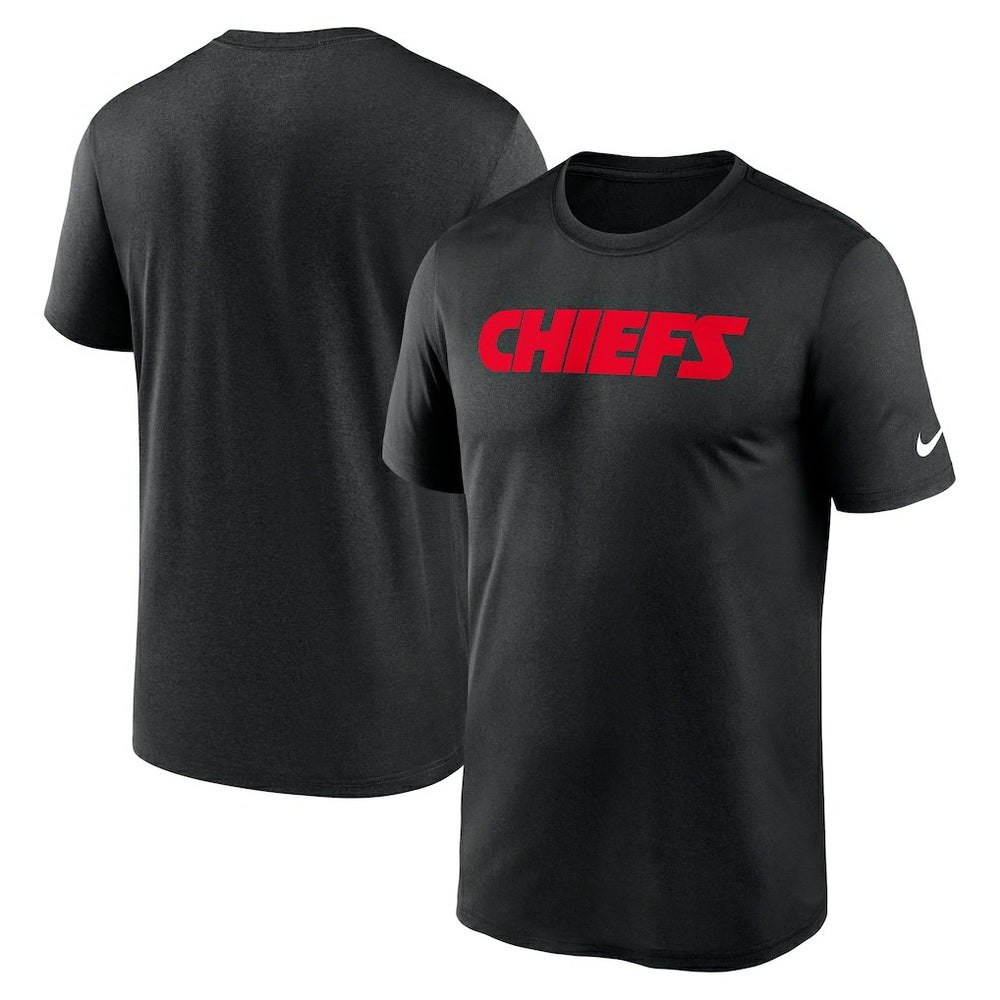 Kansas City Chiefs Primetime Legend Wordmark Performance T-Shirt - Black | Nike online