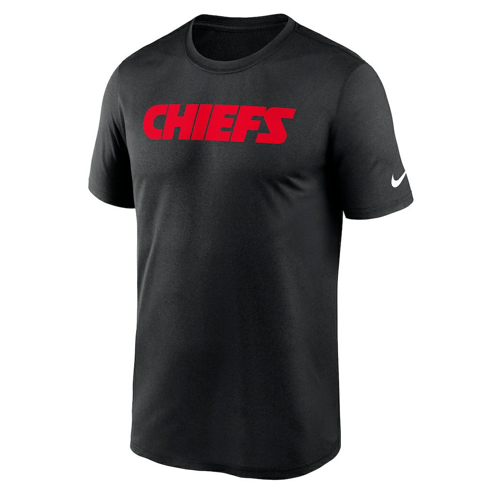 Kansas City Chiefs Primetime Legend Wordmark Performance T-Shirt - Black | Nike online