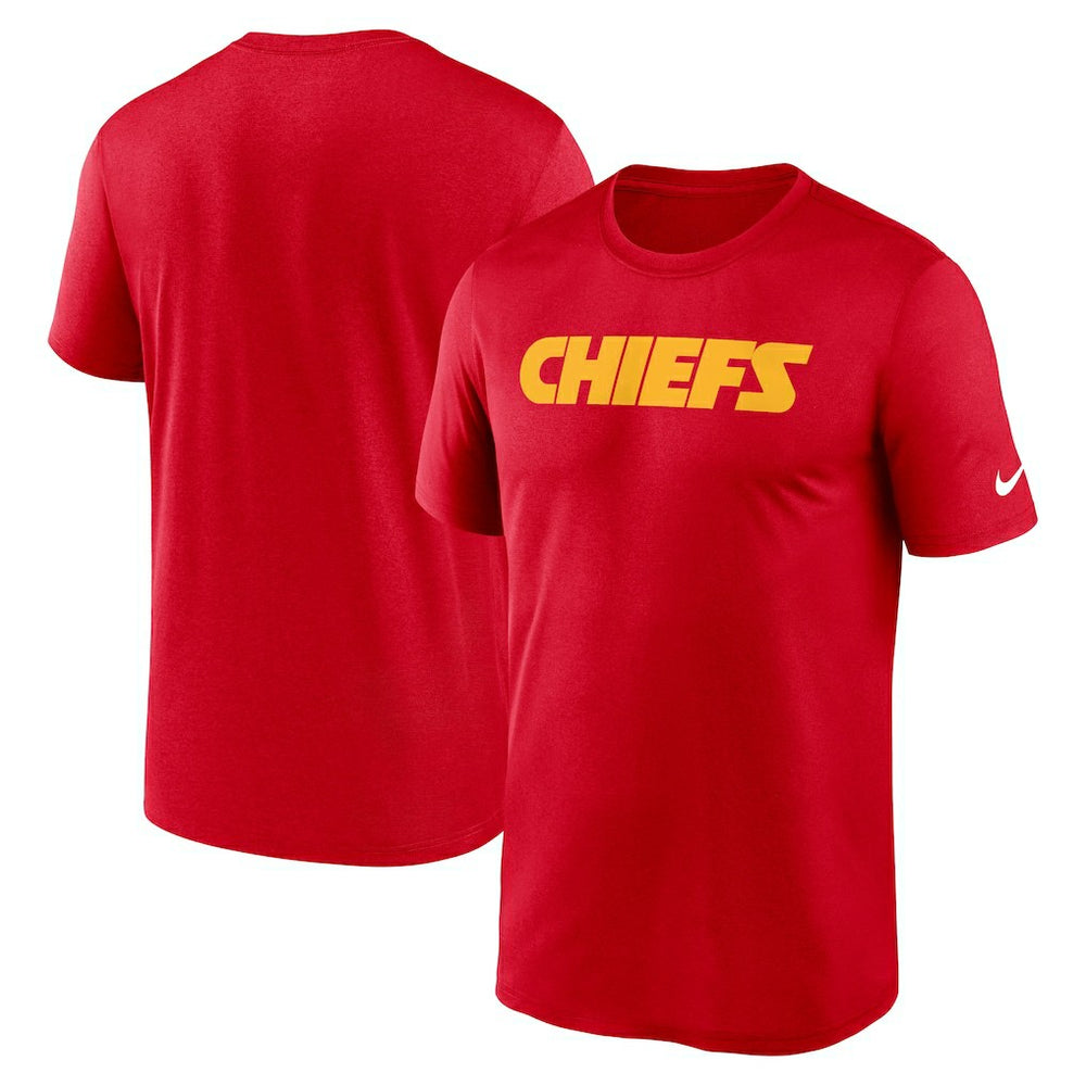 Kansas City Chiefs Primetime Legend Wordmark Performance T-Shirt - Red | Nike online