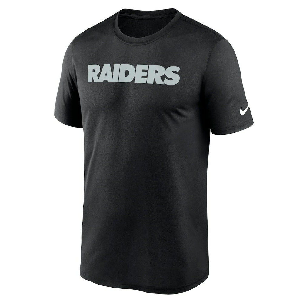Las Vegas Raiders Primetime Legend Wordmark Performance T-Shirt - Black | Nike discount