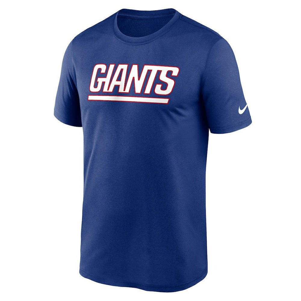 New York Giants Primetime Legend Wordmark Performance T-Shirt - Royal | Nike online