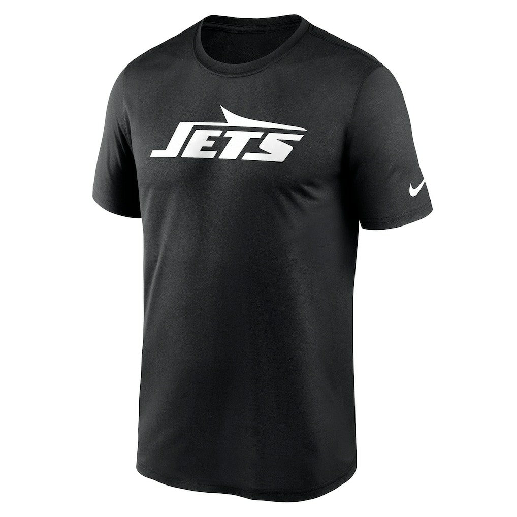 New York Jets Primetime Legend Wordmark Performance T-Shirt - Black | Nike on sale