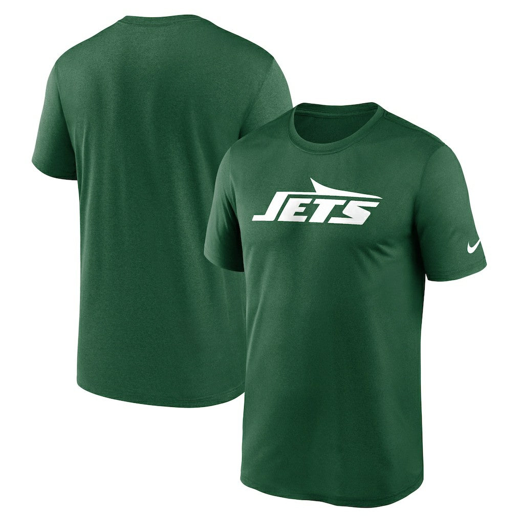 New York Jets Primetime Legend Wordmark Performance T-Shirt - Green | Nike discount