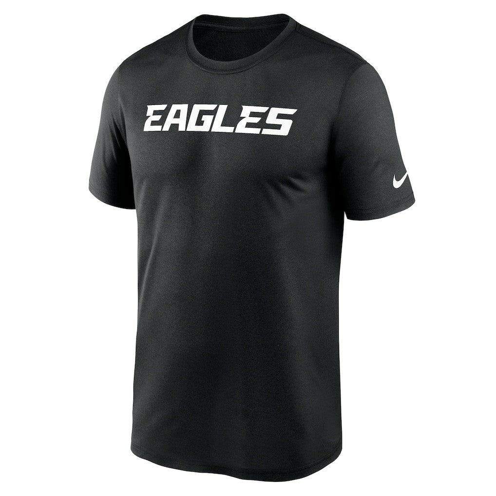 Philadelphia Eagles Primetime Legend Wordmark Performance T-Shirt - Black | Nike discount