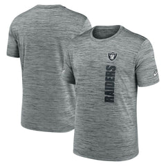 Las Vegas Raiders Sideline Velocity Dri-FIT T-Shirt - Gray | Nike sale