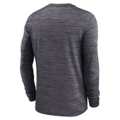 Las Vegas Raiders Sideline Velocity Dri-FIT Long Sleeve T-Shirt - Black | Nike for sale