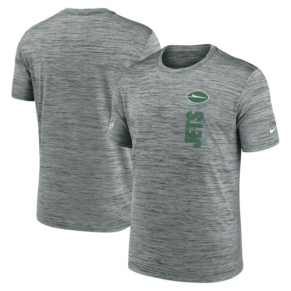 New York Jets Sideline Velocity Dri-FIT T-Shirt - Gray | Nike sale
