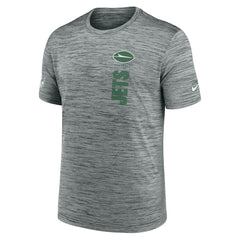 New York Jets Sideline Velocity Dri-FIT T-Shirt - Gray | Nike sale