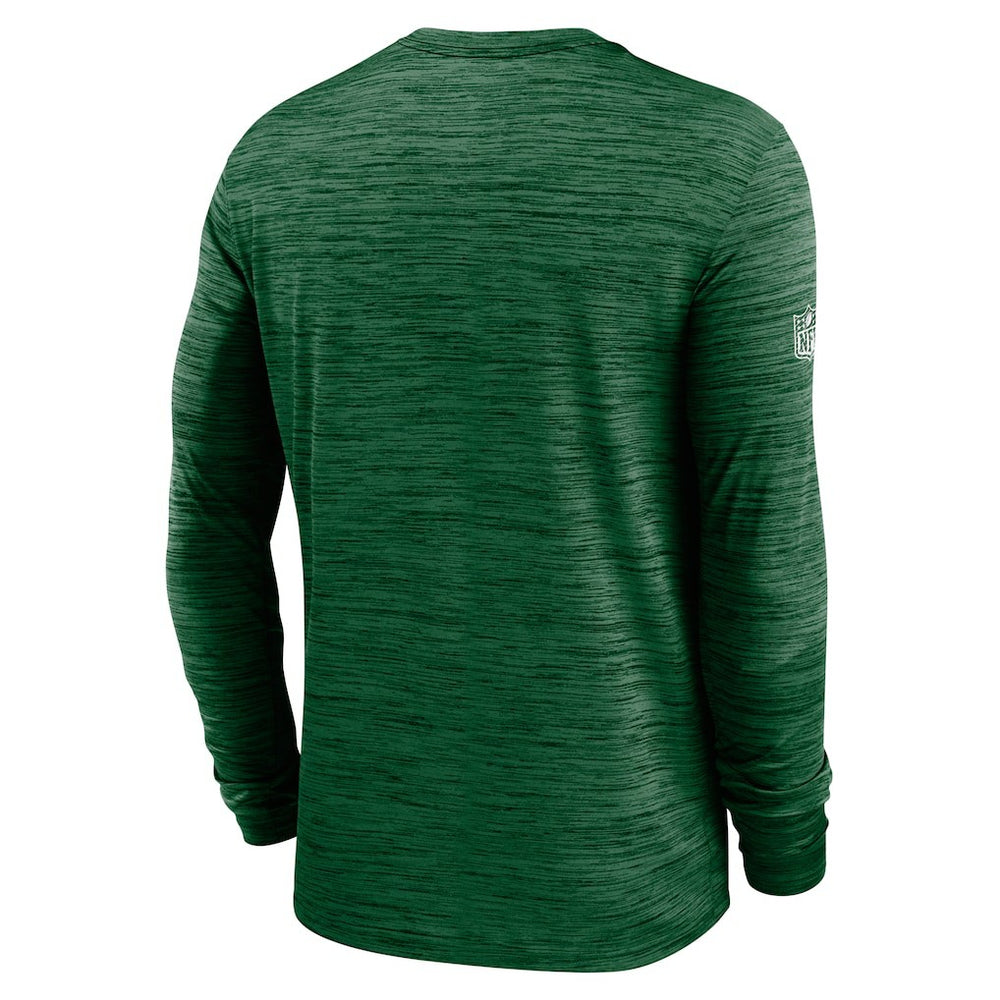 New York Jets Sideline Velocity Dri-FIT Long Sleeve T-Shirt - Green | Nike sale