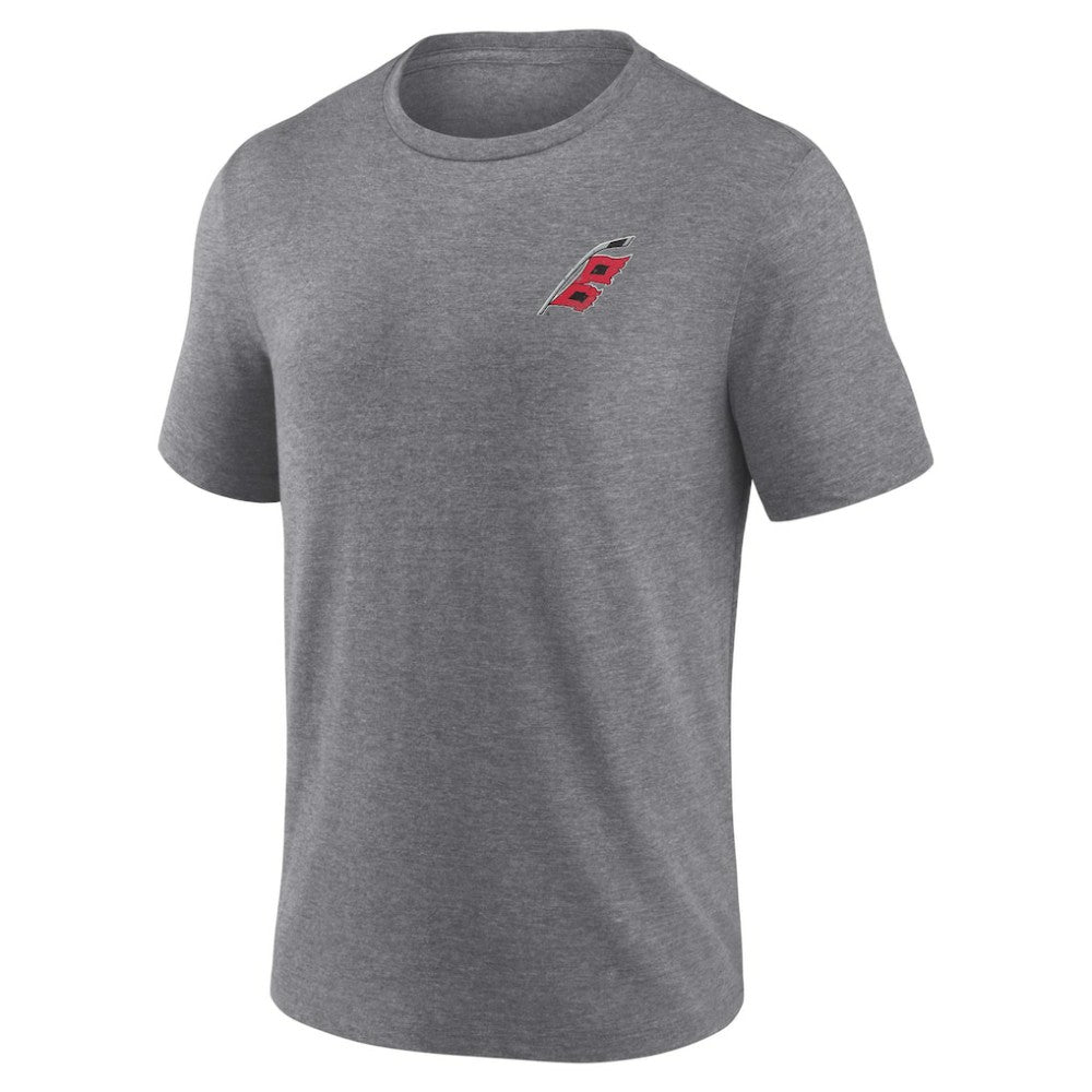 Carolina Hurricanes Winger Tri-Blend T-Shirt Heather Gray