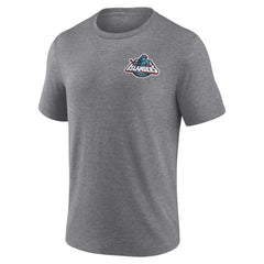 New York Islanders Winger Tri-Blend T-Shirt Heather Gray