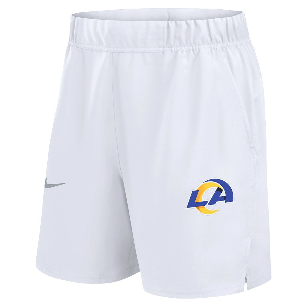 Los Angeles Rams Blitz Victory Dri-FIT Shorts - White | Nike on sale