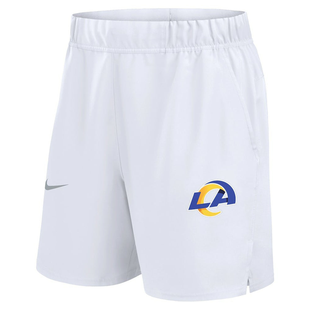 Los Angeles Rams Blitz Victory Dri-FIT Shorts - White | Nike on sale