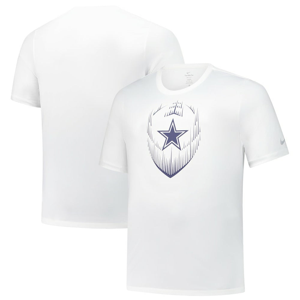Dallas Cowboys Big & Tall Blitz Legend Icon Performance T-Shirt - White | Nike cheap