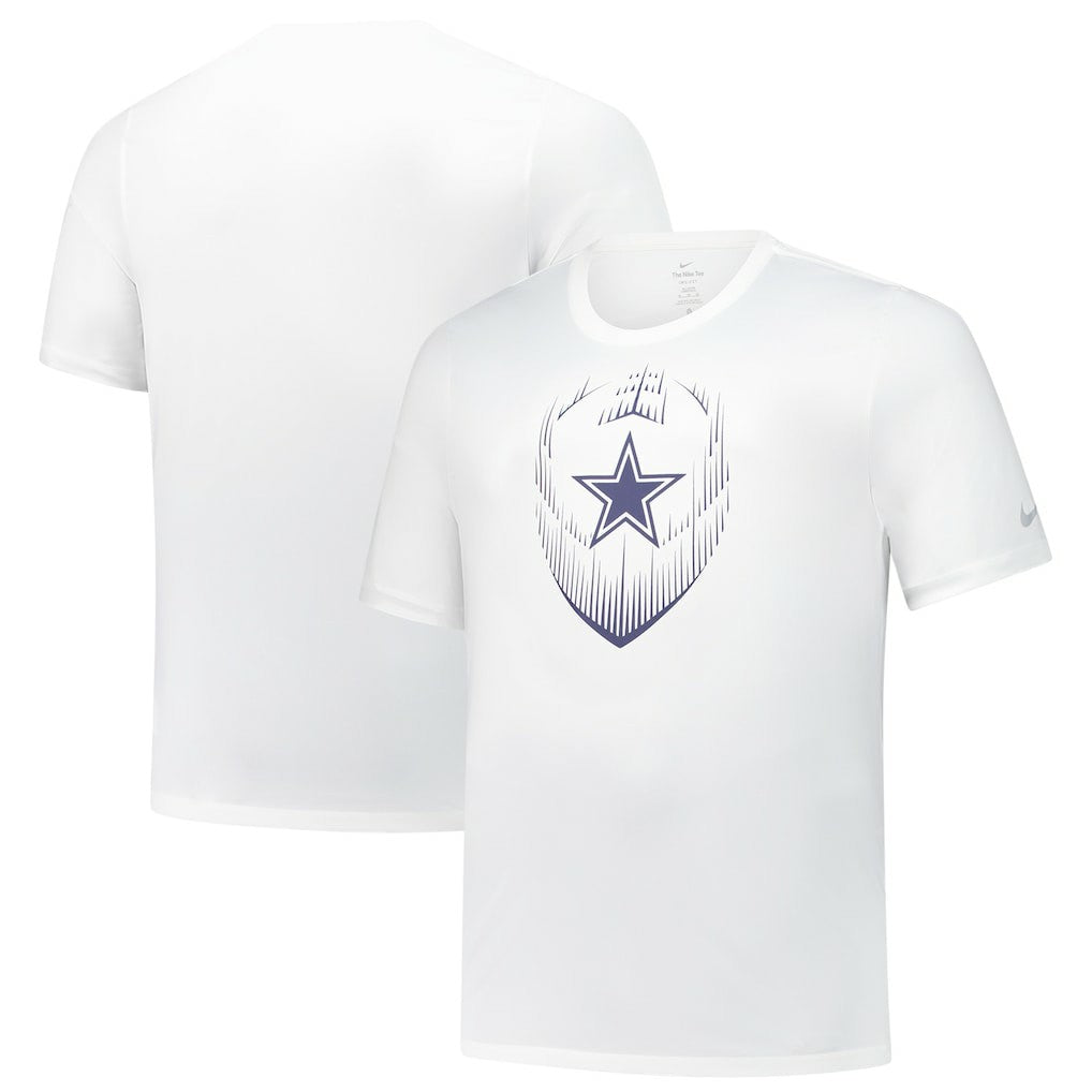 Dallas Cowboys Big & Tall Blitz Legend Icon Performance T-Shirt - White | Nike cheap