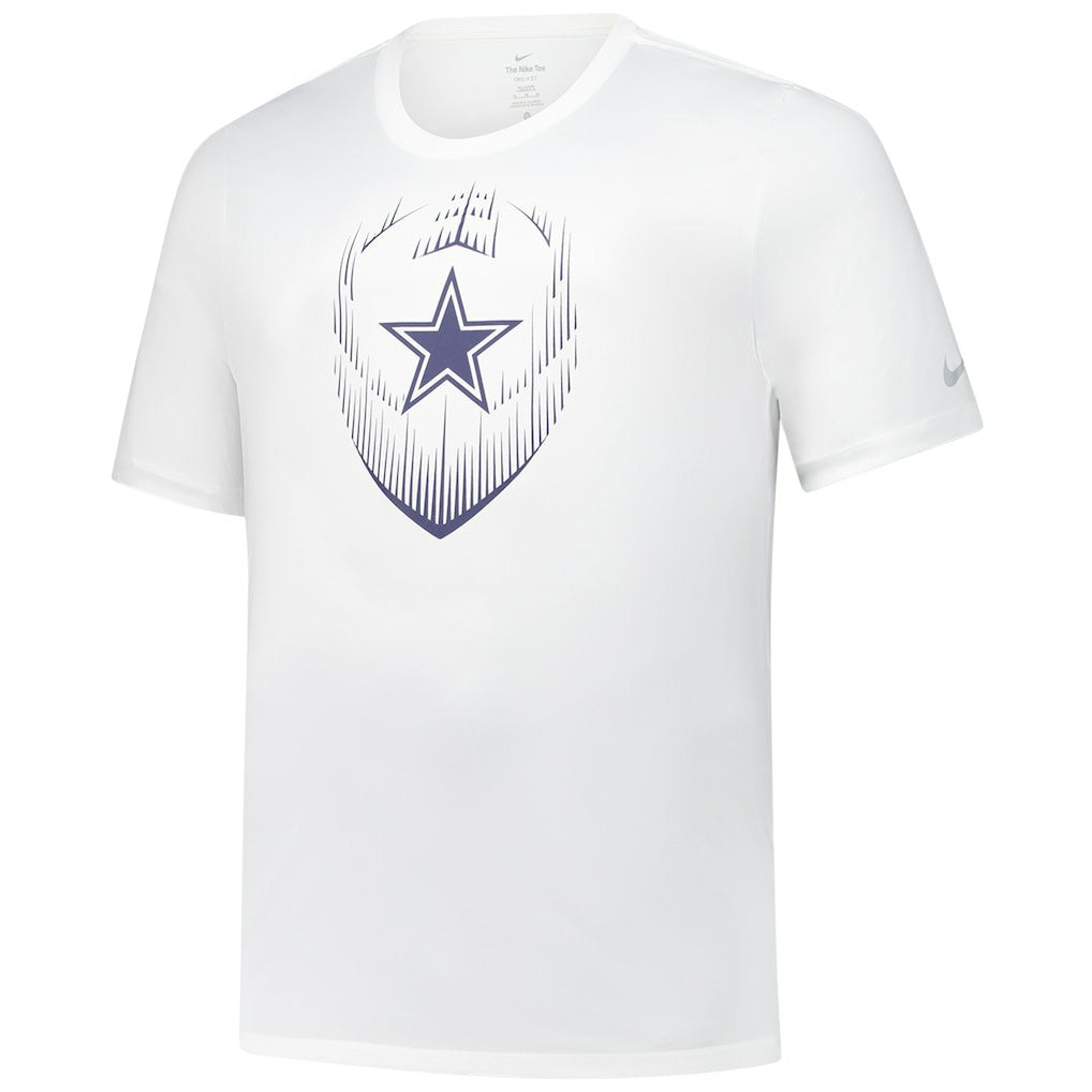 Dallas Cowboys Big & Tall Blitz Legend Icon Performance T-Shirt - White | Nike cheap