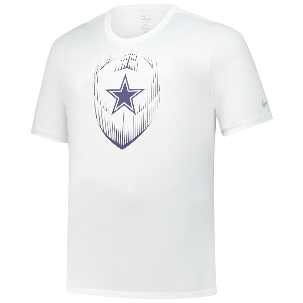 Dallas Cowboys Big & Tall Blitz Legend Icon Performance T-Shirt - White | Nike cheap