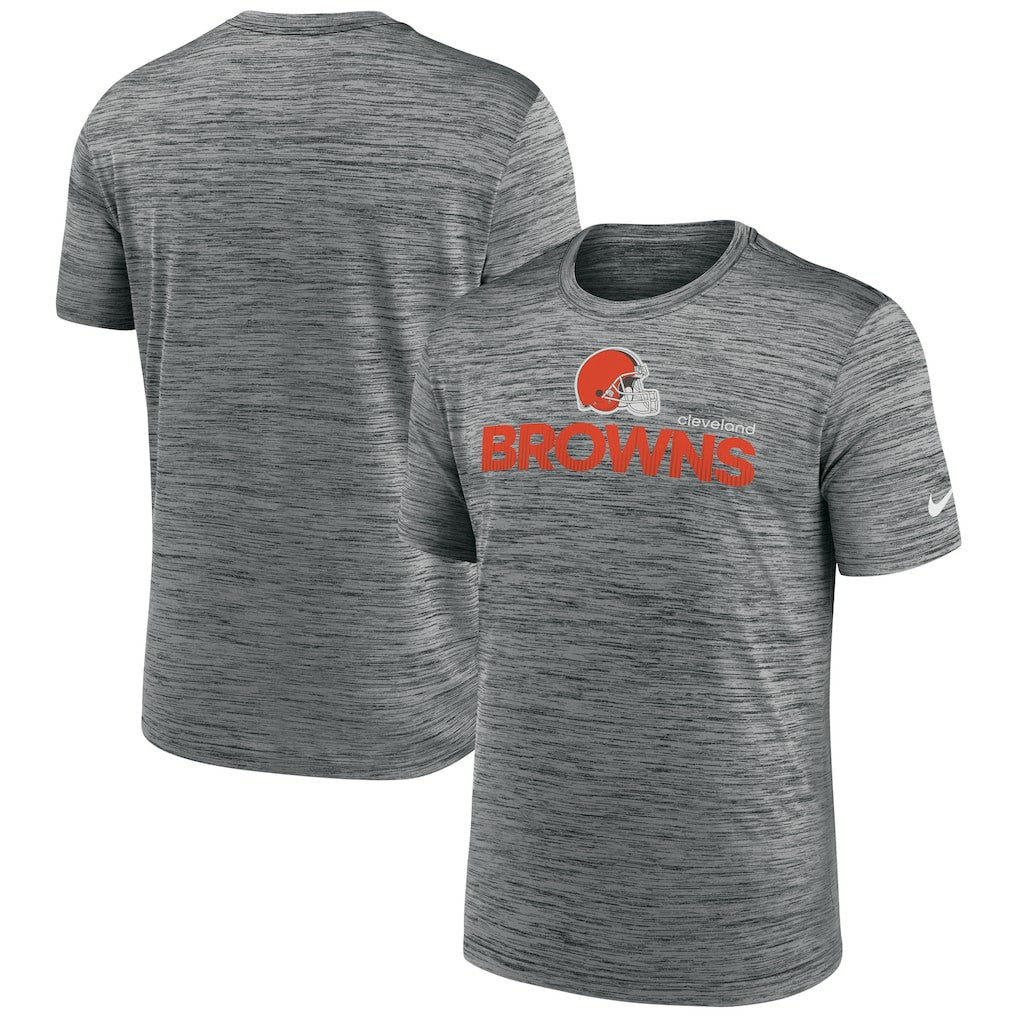 Cleveland Browns Blitz Velocity Modern Dri-FIT T-Shirt - Anthracite | Nike on sale